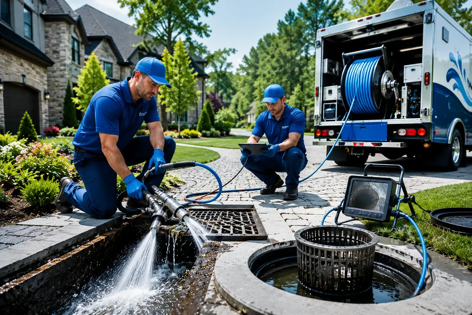 Local outdoor drain cleaning professionals in Evergreen, MT